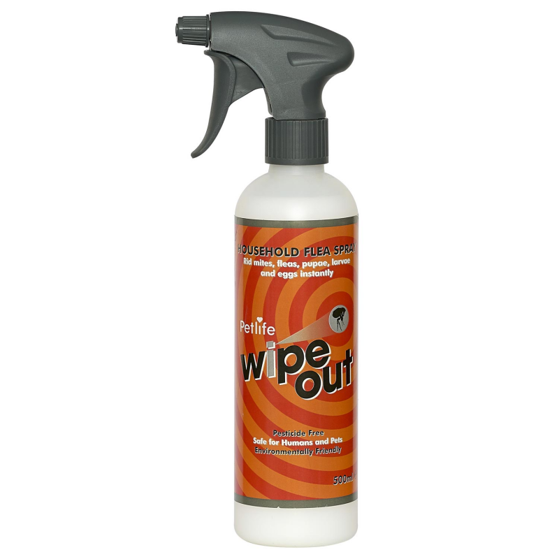 Wipeout Household Flea Spray: 500ml