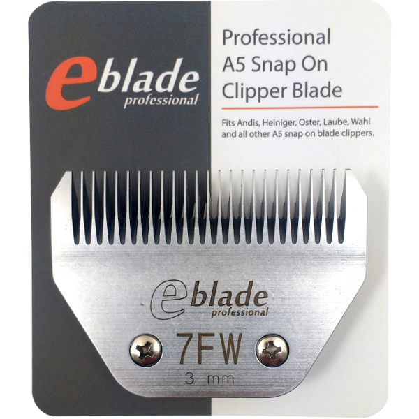 Eblade Professional #7FW Wide (3mm Cut) A5 Clipper Blade