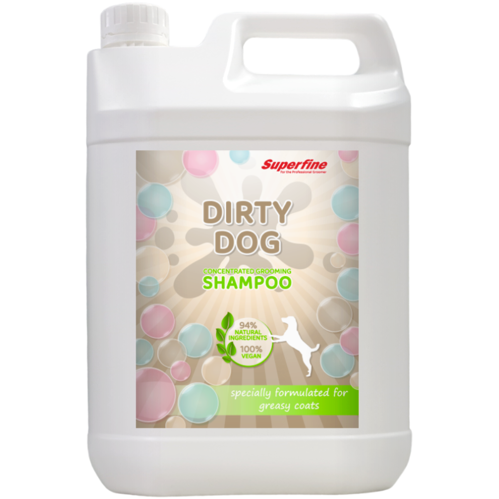 Superfine Greasy Coat / Dirty Dog Shampoo: 5L