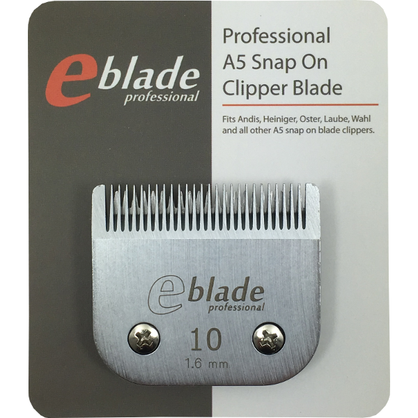 Eblade Professional #10 (1.6mm Cut) A5 Clipper Blade