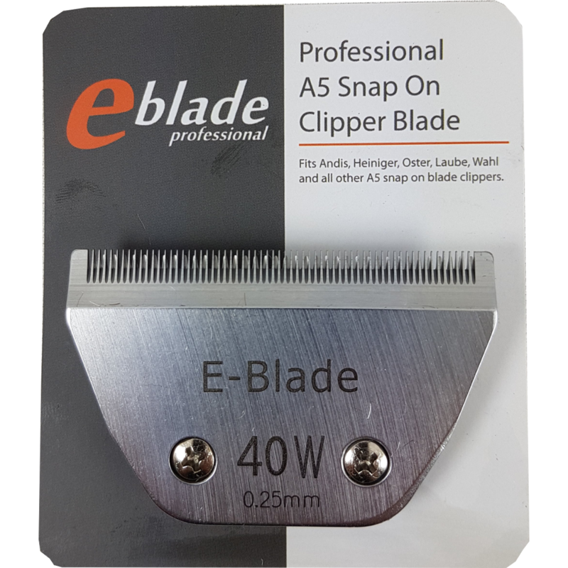 Eblade Professional #40W Wide (0.25mm Cut) A5 Clipper Blade
