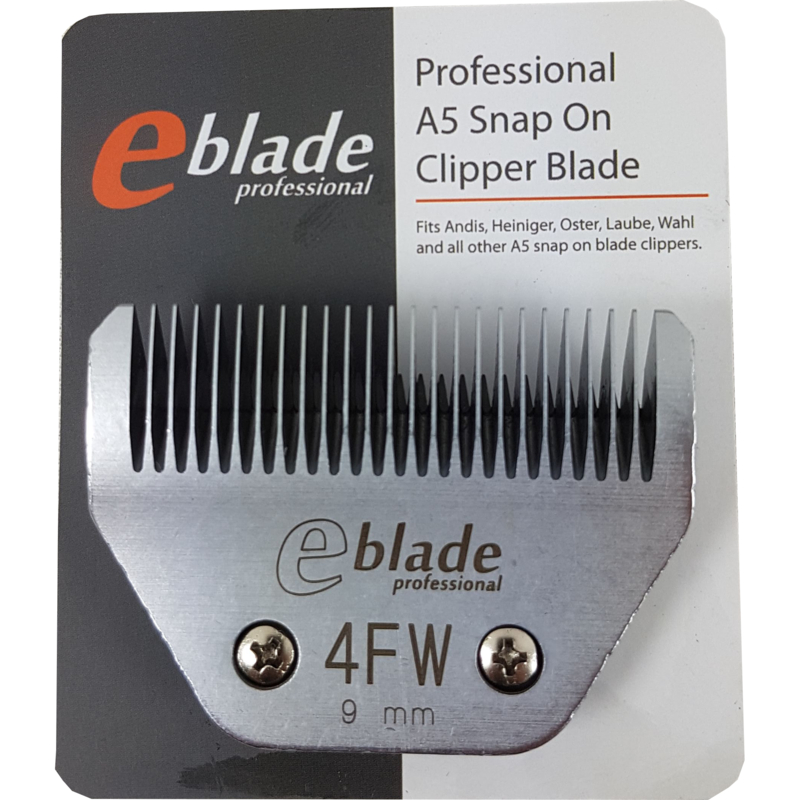 Eblade Professional #4FW Wide (9mm Cut) A5 Clipper Blade