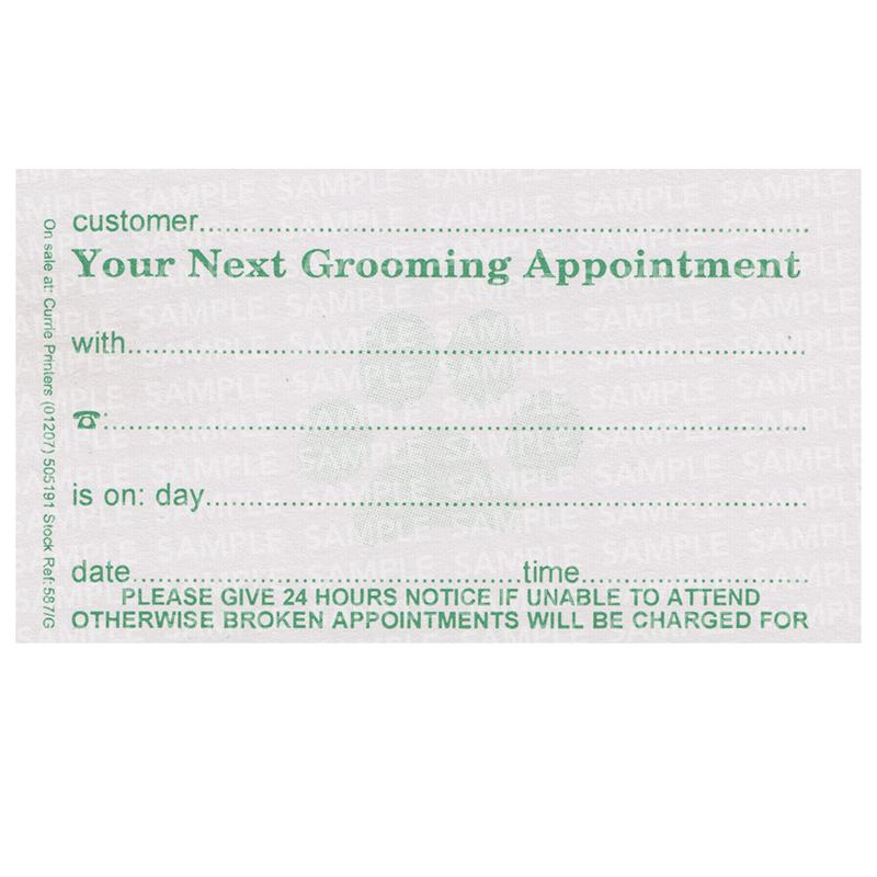 Your Next Appt Cards
