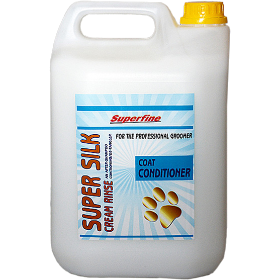 Superfine Super Silk Cream Rinse Conditioner: 5L