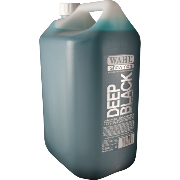 Wahl Showman Deep Black Colour Enhancing Shampoo: 5L