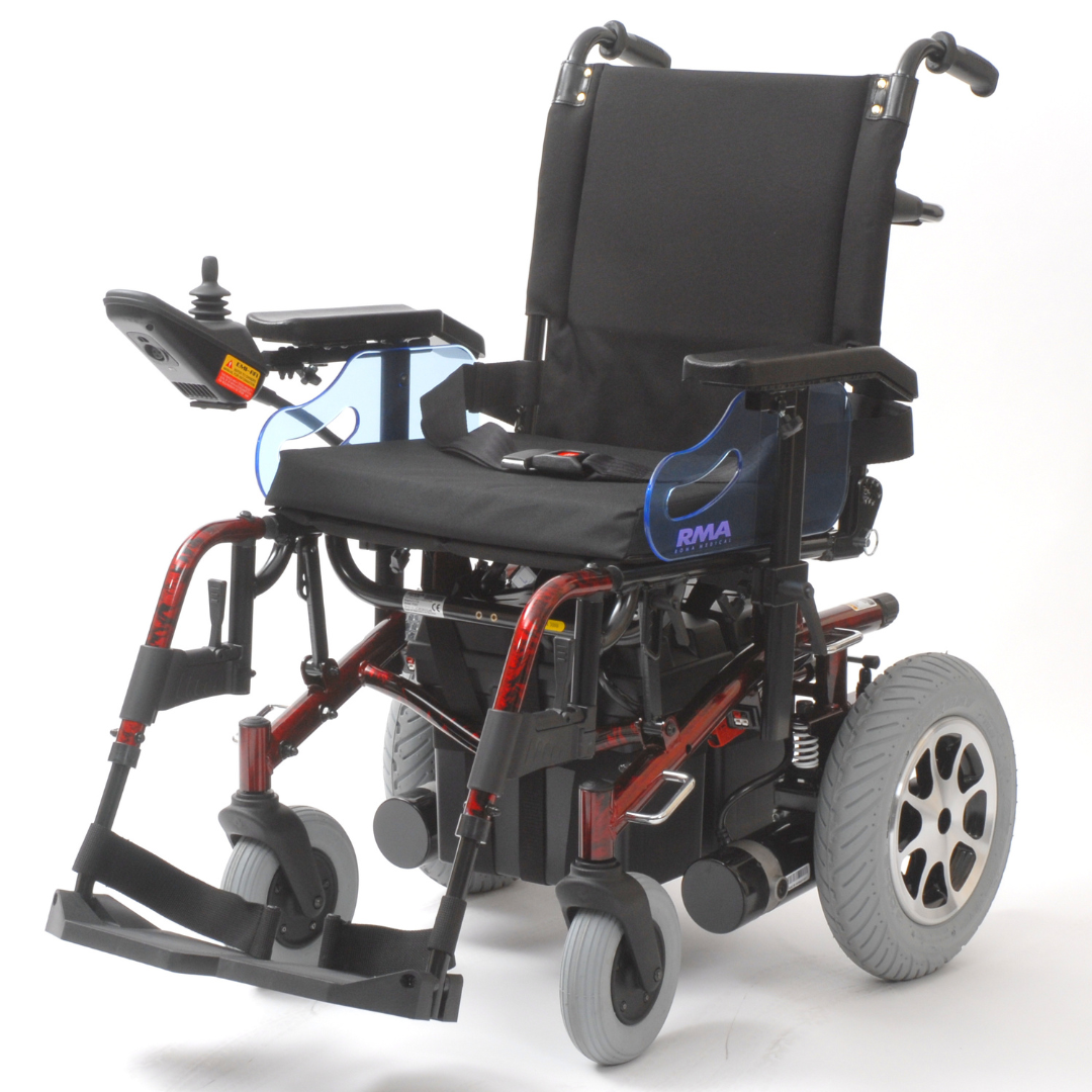 Roma Marbella Powerchair Front Angled View