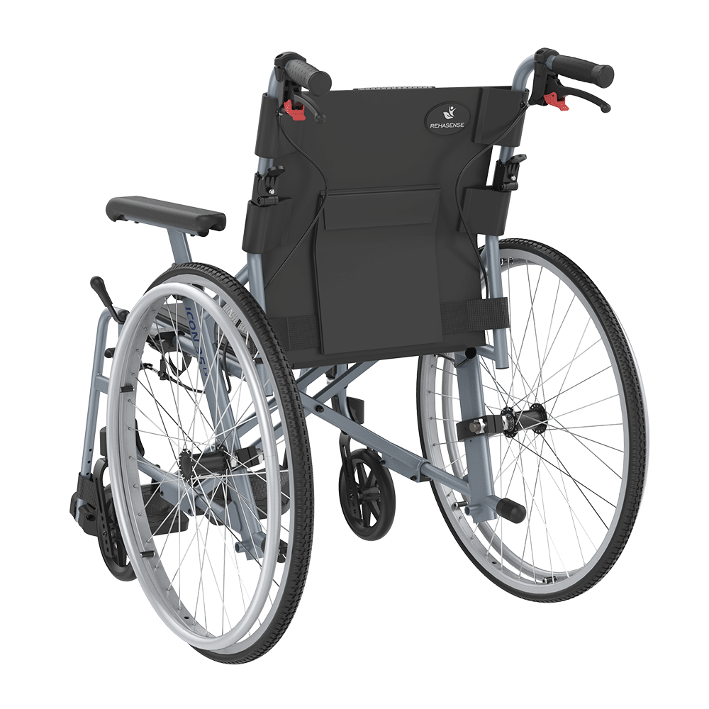 Rehasense Icon 35 LX Self-Propelled Wheelchair with intuitive braking system