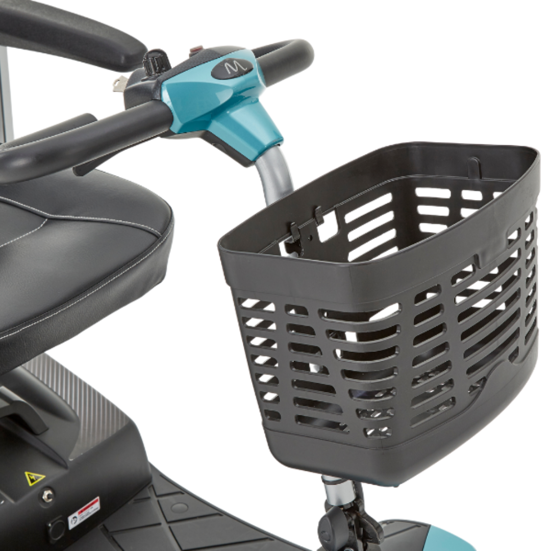Airium mobility scooter front basket for storage