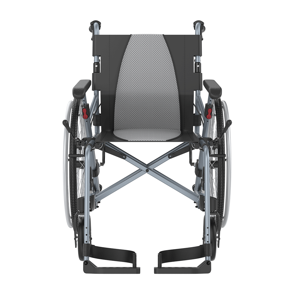 Rehasense Icon 35 LX Self-Propelled Wheelchair holds upto 125kg