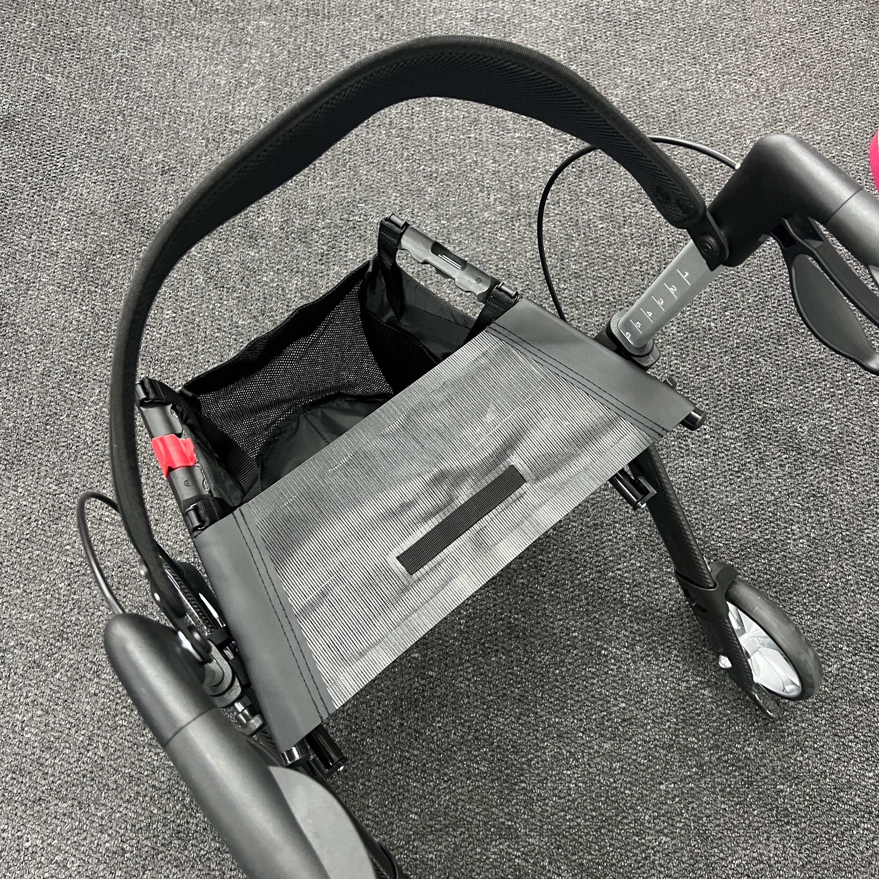 Rehasense SPACE CF Carbon Rollator - Elegance, Comfort, And Freedom