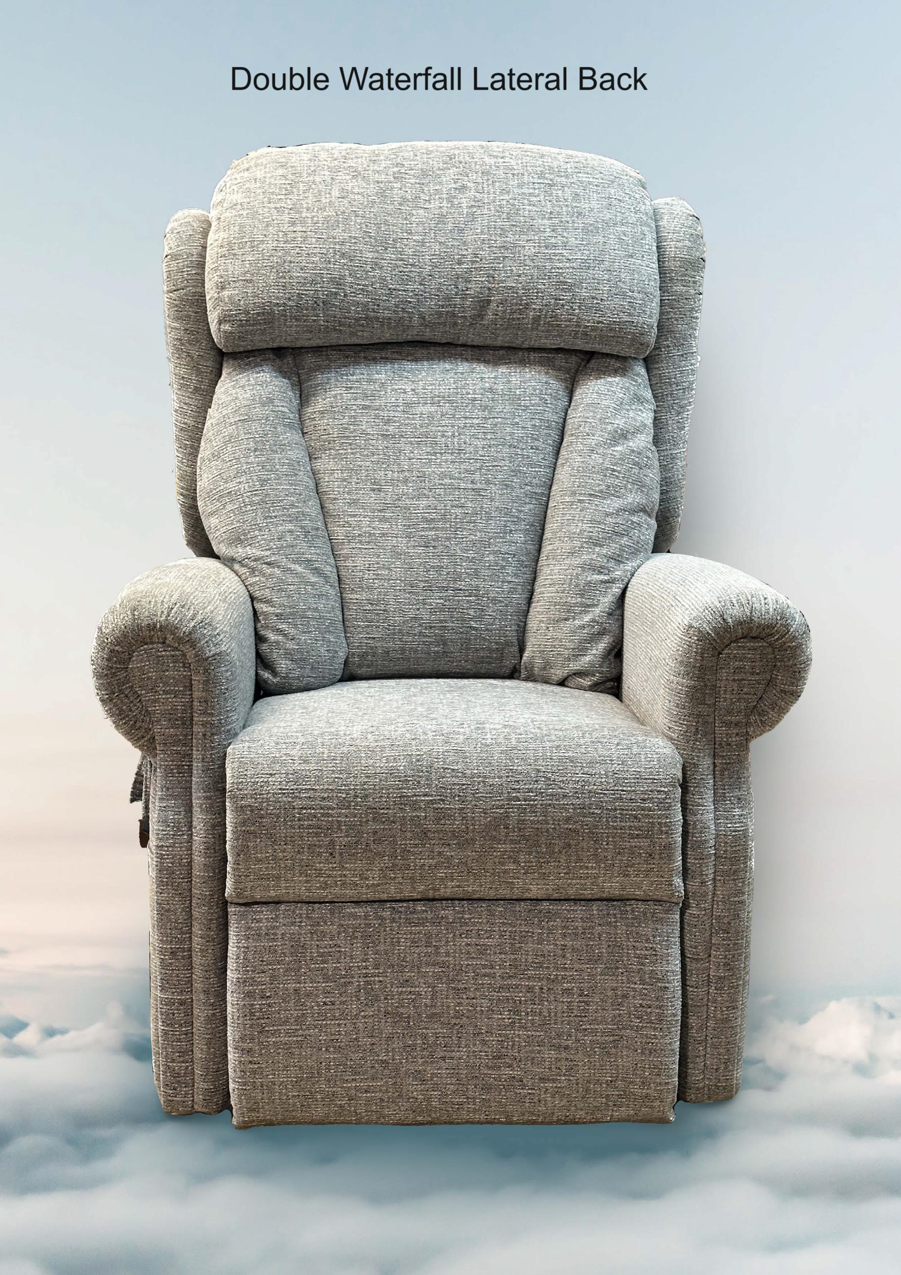 Primacare Brecon Dual Motor Tilt in Space Riser Recline Chair with Double Lateral Waterfall Back