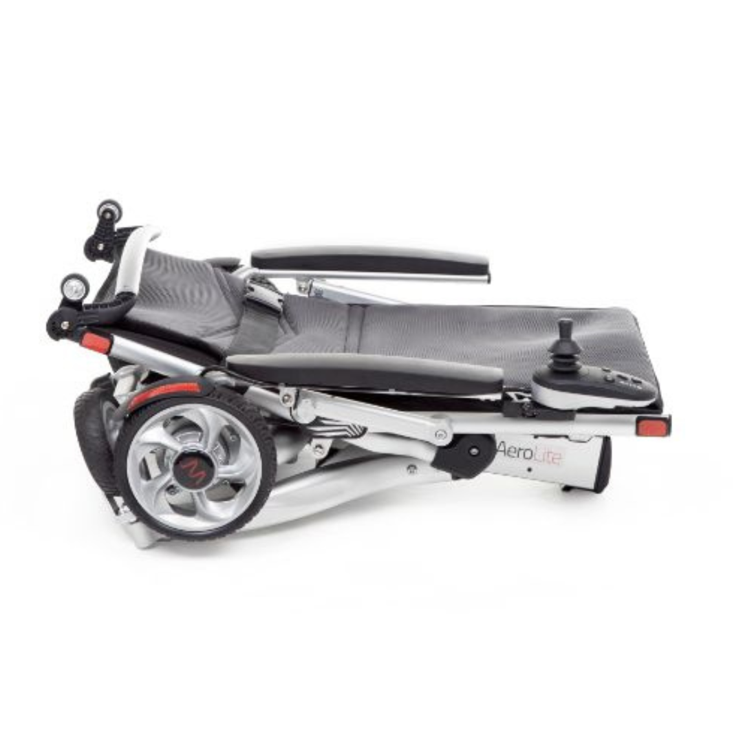 Aerolite powerchair folded flat