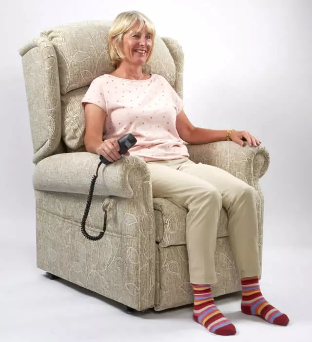 Primacare Brecon Dual Motor Tilt in Space Riser Recline Chair with easy to use remote control