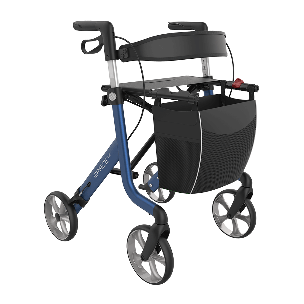 Rehasense Space LX Rollator in Blue