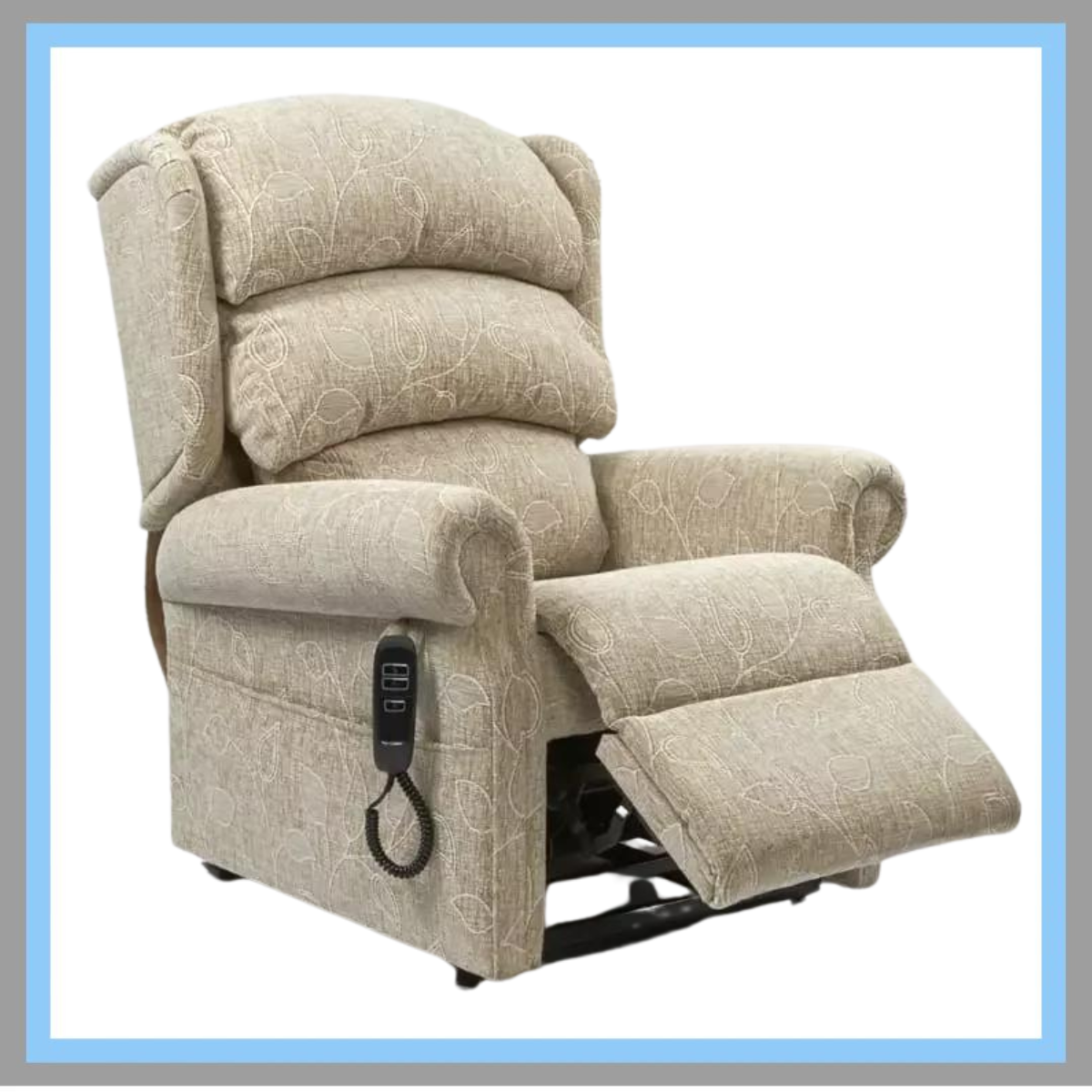 Riser recliner chair for comfortable seating 
