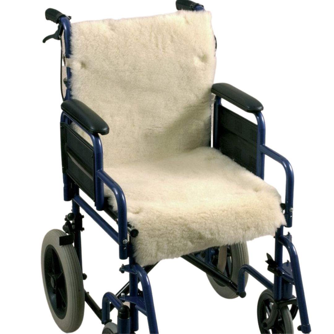 Seat and Back Fleece Cover for wheelchair
