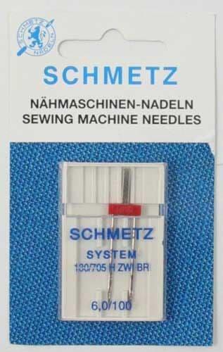Schmetz Twin Extra Wide 6.0/100