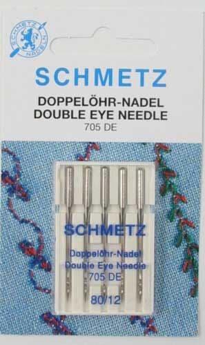 Schmetz Double Eyed 80/12