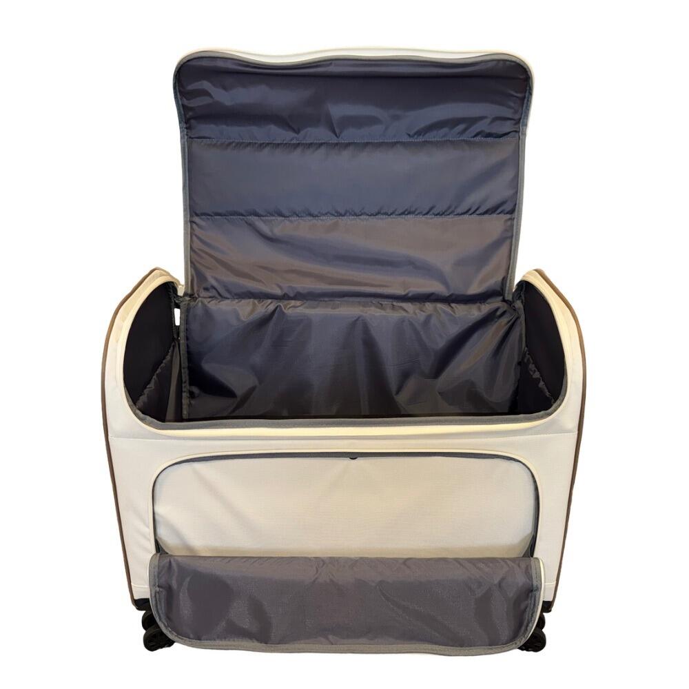 NEW Horn Trolley Bag Large open cream