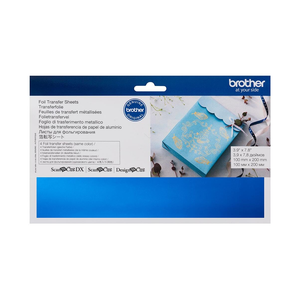 Foil Transfer Sheets Blue