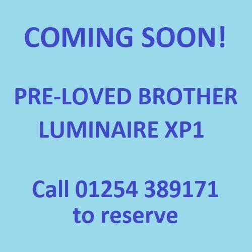 Pre-Loved Brother Luminaire Innovis XP1 - £6499