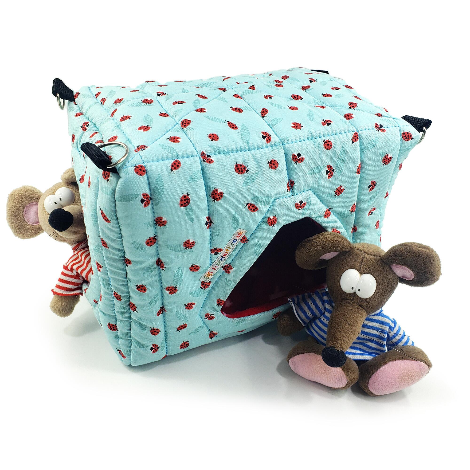 Fuzzbutt Luxury HoojCube hanging cube for rats, chinchillas, small furries