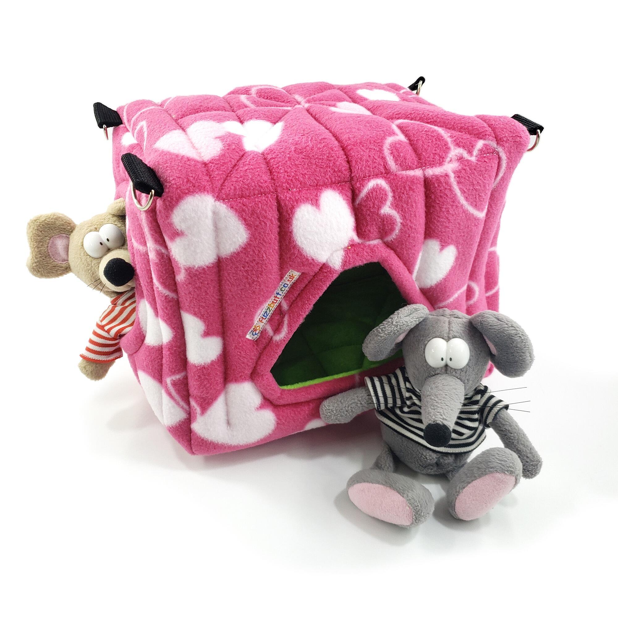 Fuzzbutt Luxury HoojCube hanging cube for rats, chinchillas, small furries