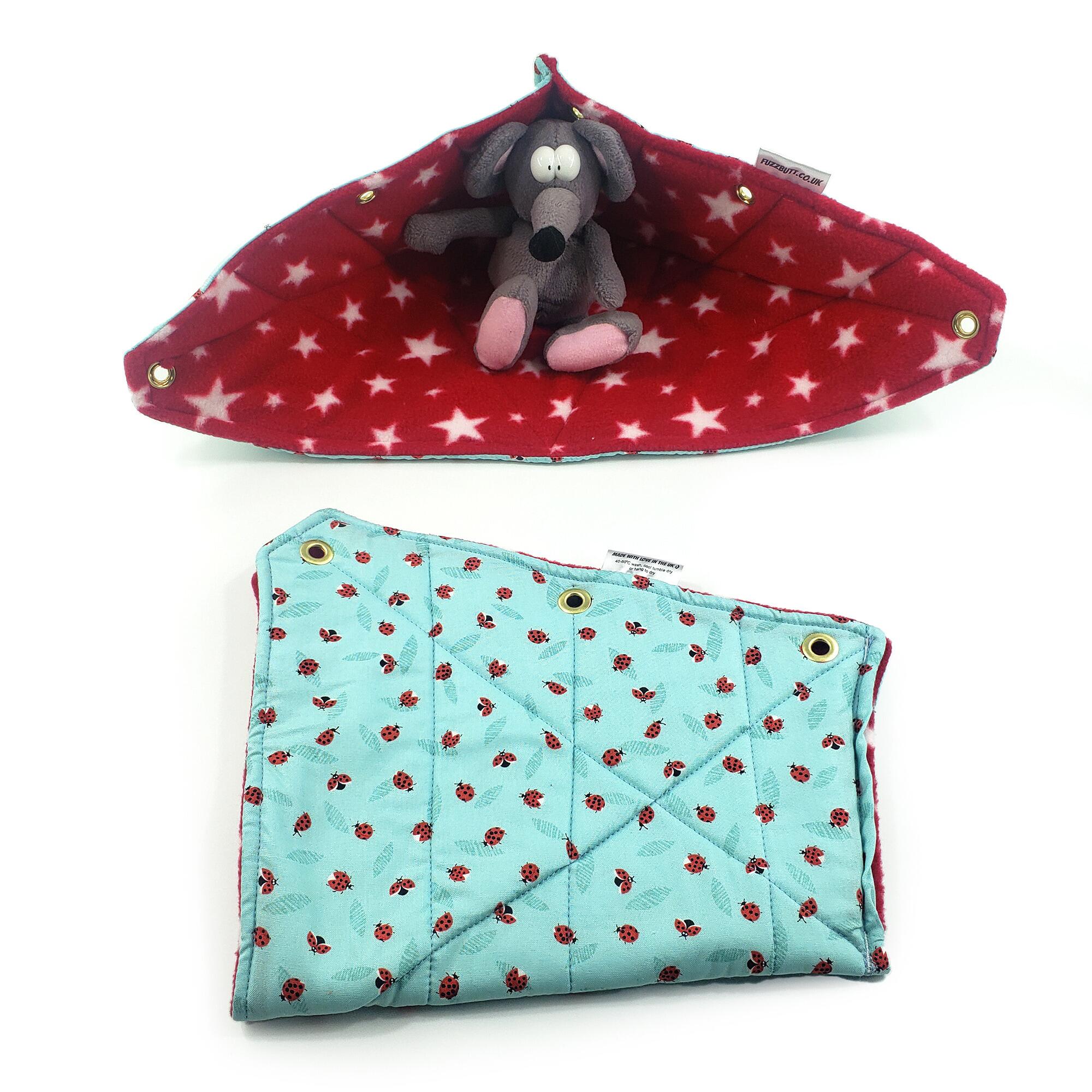 Corner rat hammock, corner chinchilla hammock, Fuzzbutt corner hammock, Corner Crush
