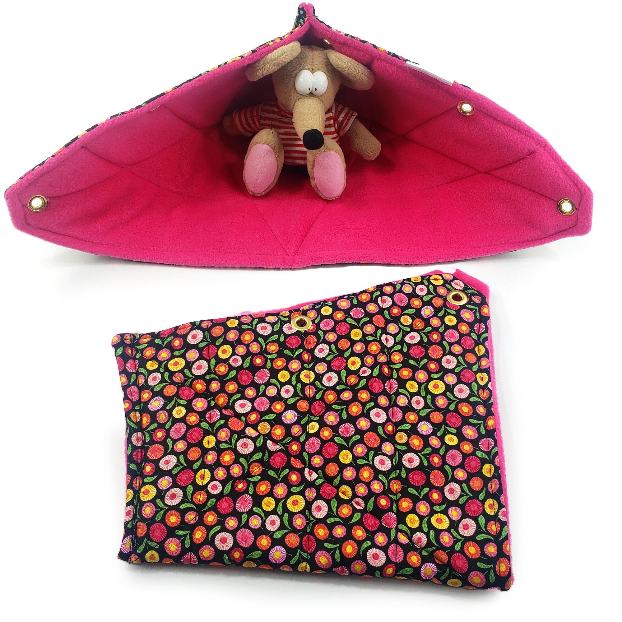 Corner rat hammock, corner chinchilla hammock, Fuzzbutt corner hammock, Corner Crush