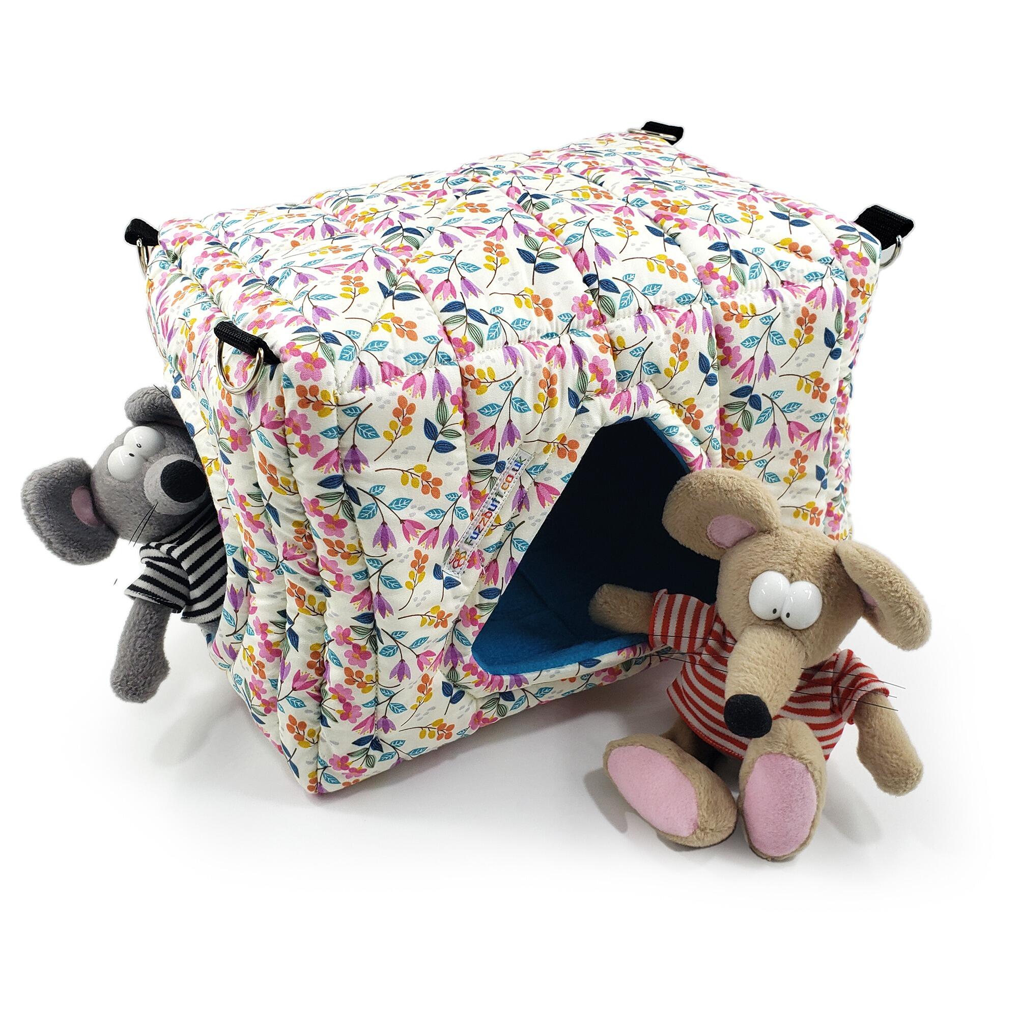 Luxury Hooj Cube, fleece rat house, rat cube, chinchilla house, guinea pig house, piggie house, chinchilla house, guinea pig house, piggie house, fuzzbutt cube
