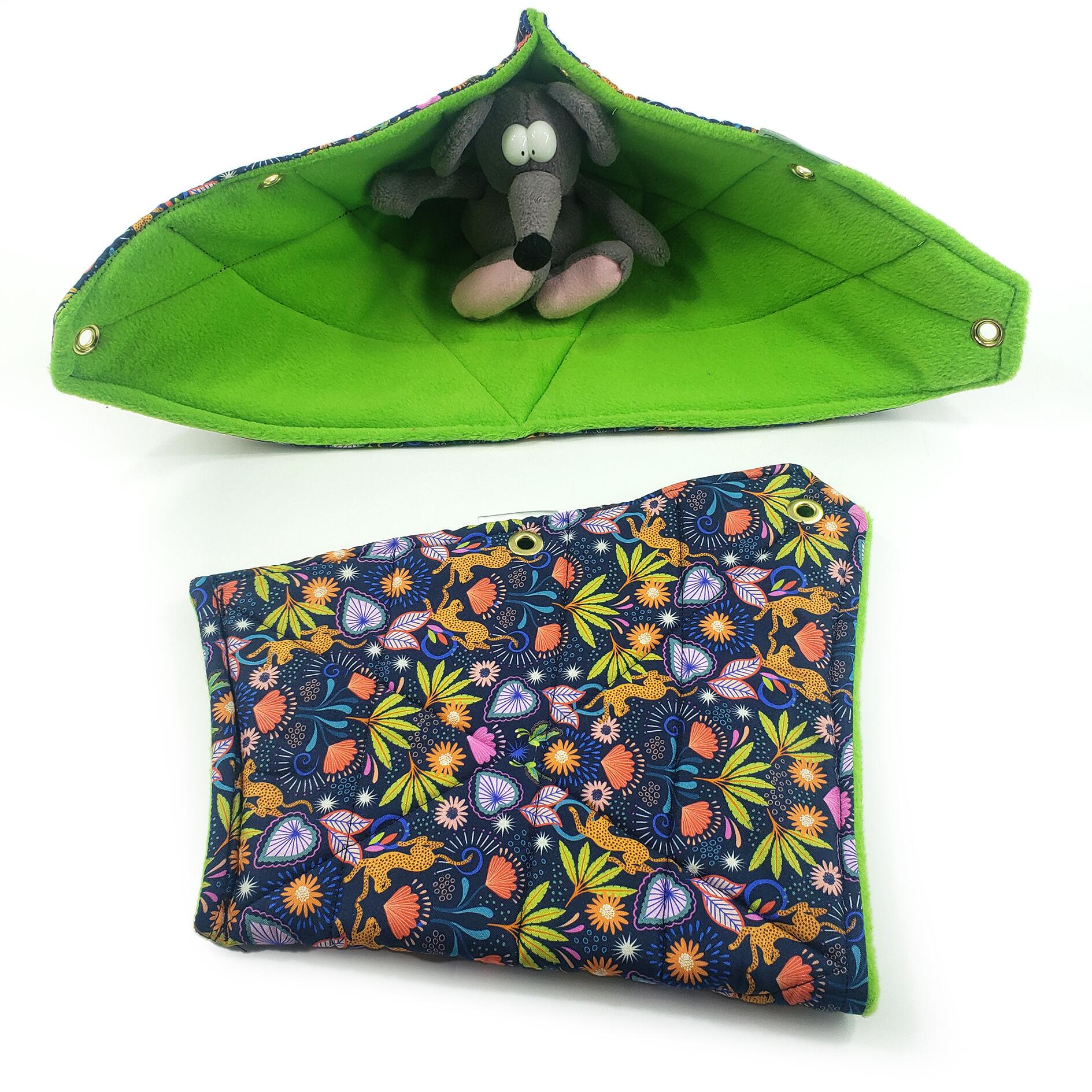Corner rat hammock, corner chinchilla hammock, Fuzzbutt corner hammock, Corner Crush