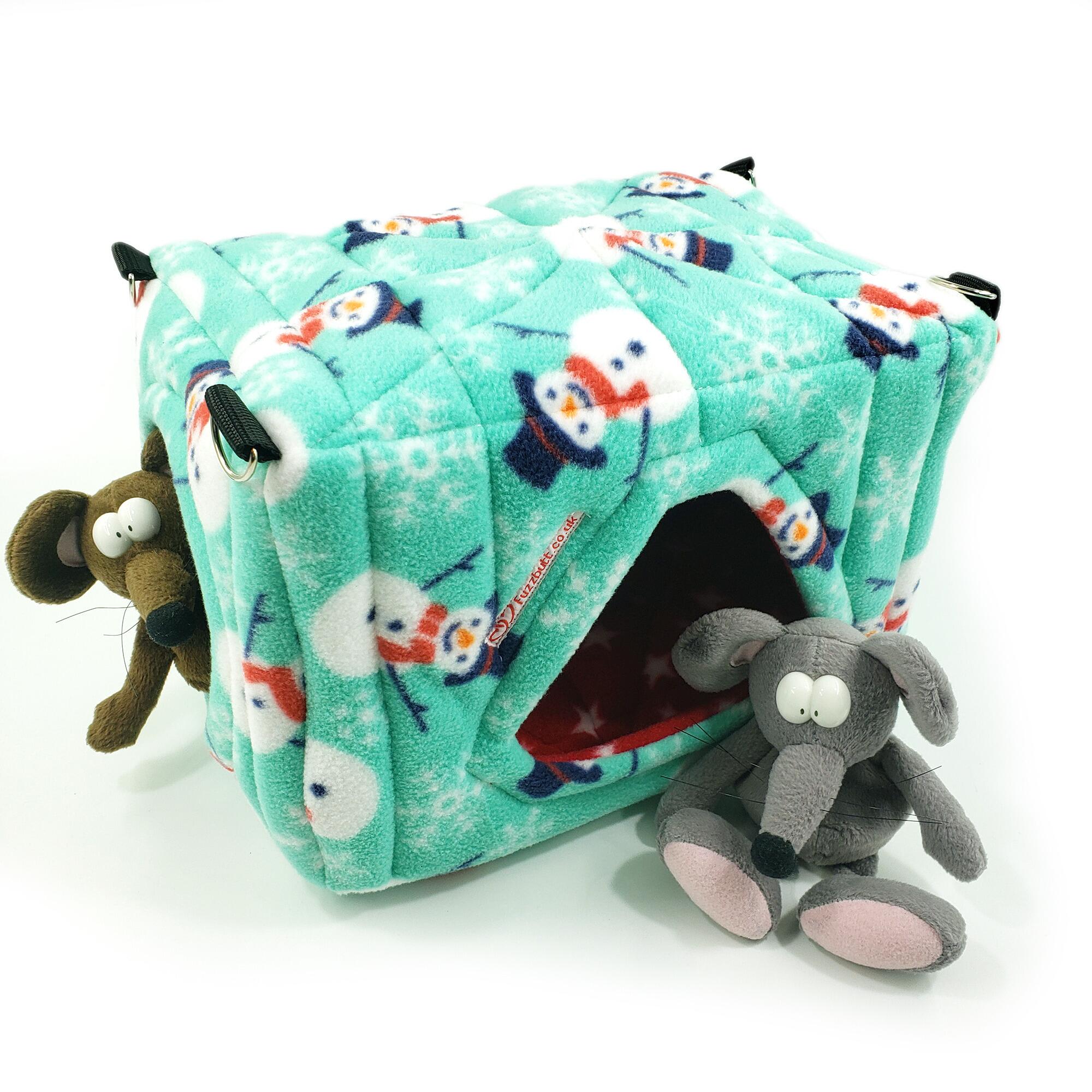 rat hamock, rat cube, Fuzzbutt Luxury HoojCube hanging cube for rats, chinchillas, small furries