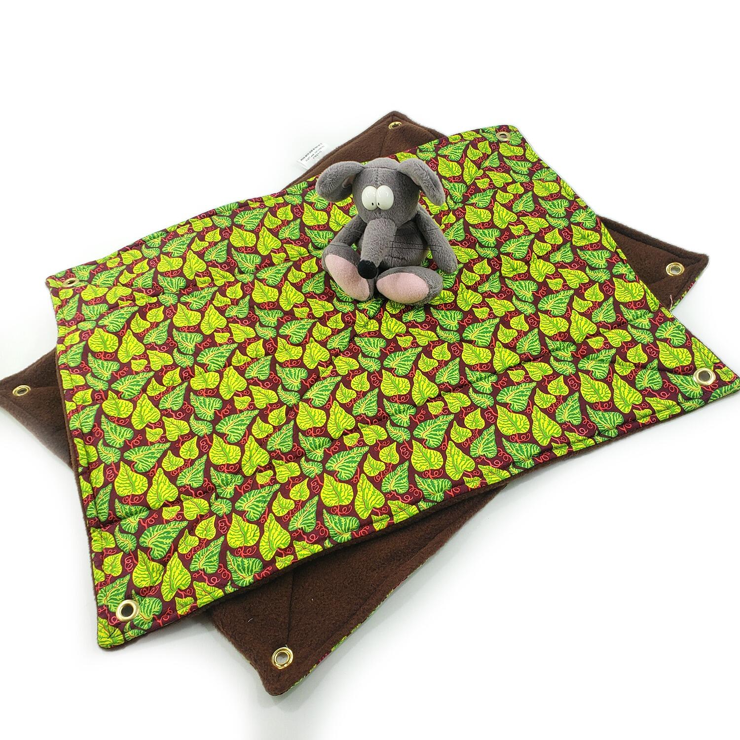 fuzzbutt flat hammock, rat hammock, chinchilla hammock, fleece, cotton,