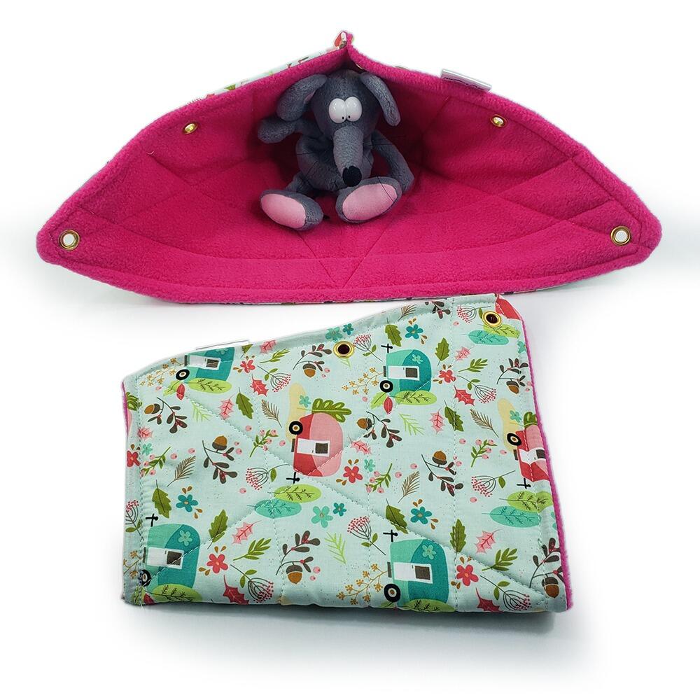Corner rat hammock, corner chinchilla hammock, Fuzzbutt corner hammock, Corner Crush