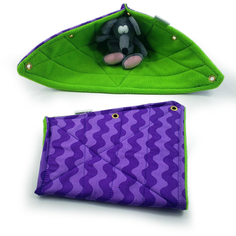 Corner rat hammock, corner chinchilla hammock, Fuzzbutt corner hammock, Corner Crush
