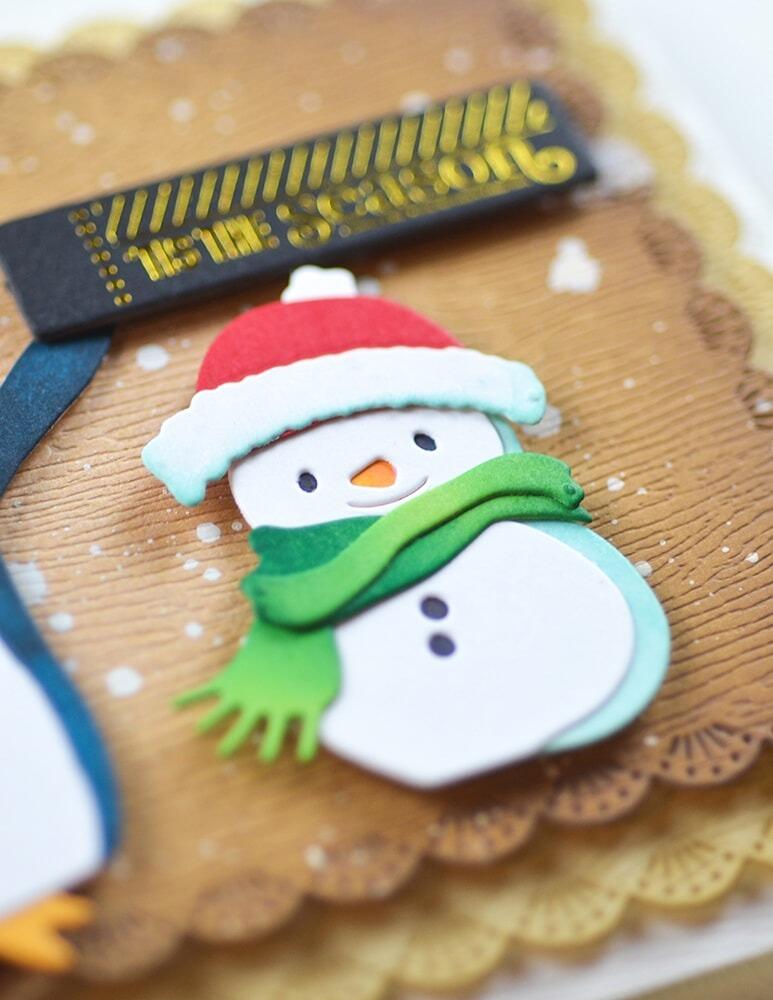 Memory Box - 94934 Cute Bundled Snowman craft die
