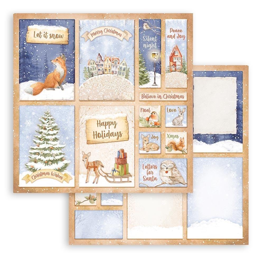 Stamperia Winter Tales 12x12 Paper Collection or Clear Die Cuts, Christmas  Holiday, Scrapbooking, Card Making, Paper Crafting, Snow/ice 