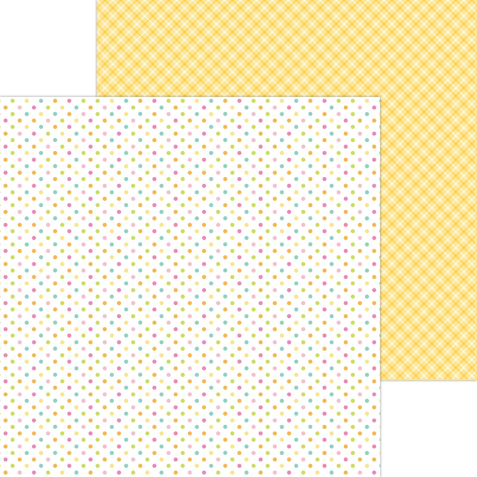 Doodlebug Textured Double-Sided Cardstock 12\"X12\" Summer Fun...