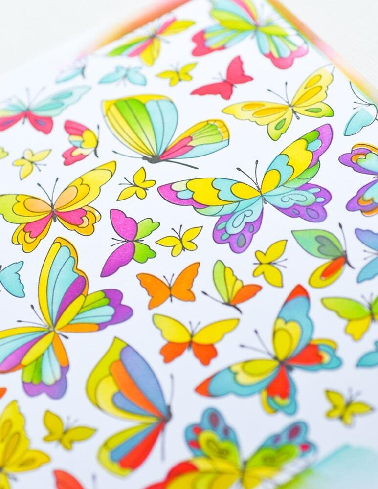 Memory Box - 88634 Butterfly Kaleidoscope Stencil Set