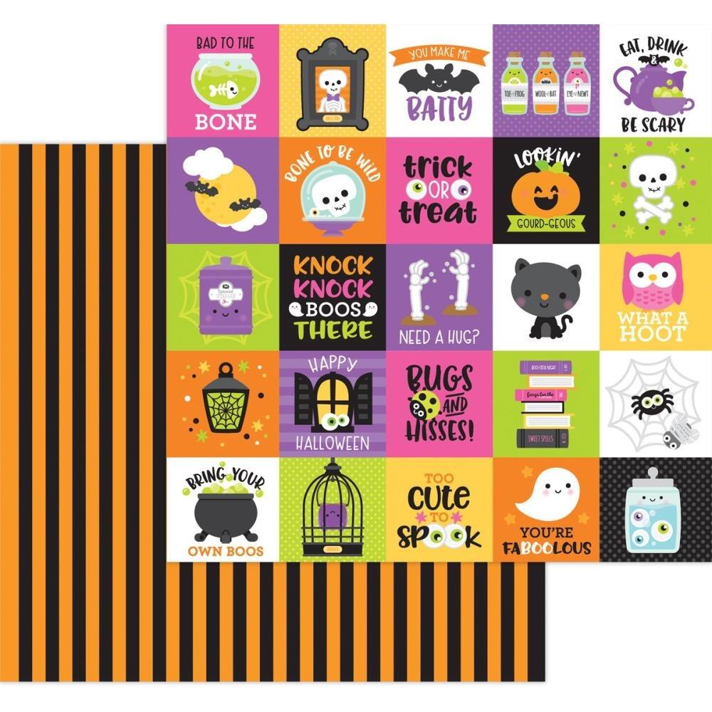 Doodlebug Happy Haunting 12x12 Designer Paper - Bewitched