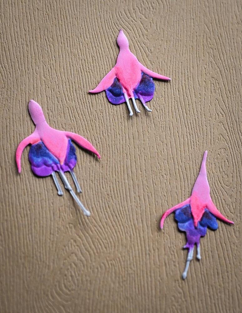 Memory Box - EF1047 Fabulous Fuchsia 3D Embossing Folder and