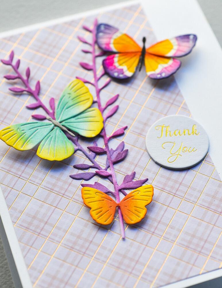 Memory Box - 94771 Exquisite Butterflies craft die