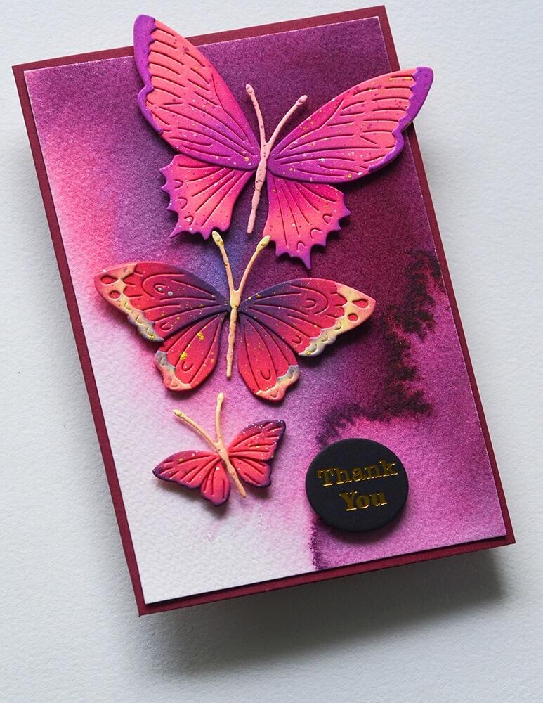 Memory Box - 94832 Blue River Butterfly craft die