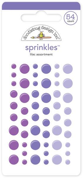 lilac sprinkles