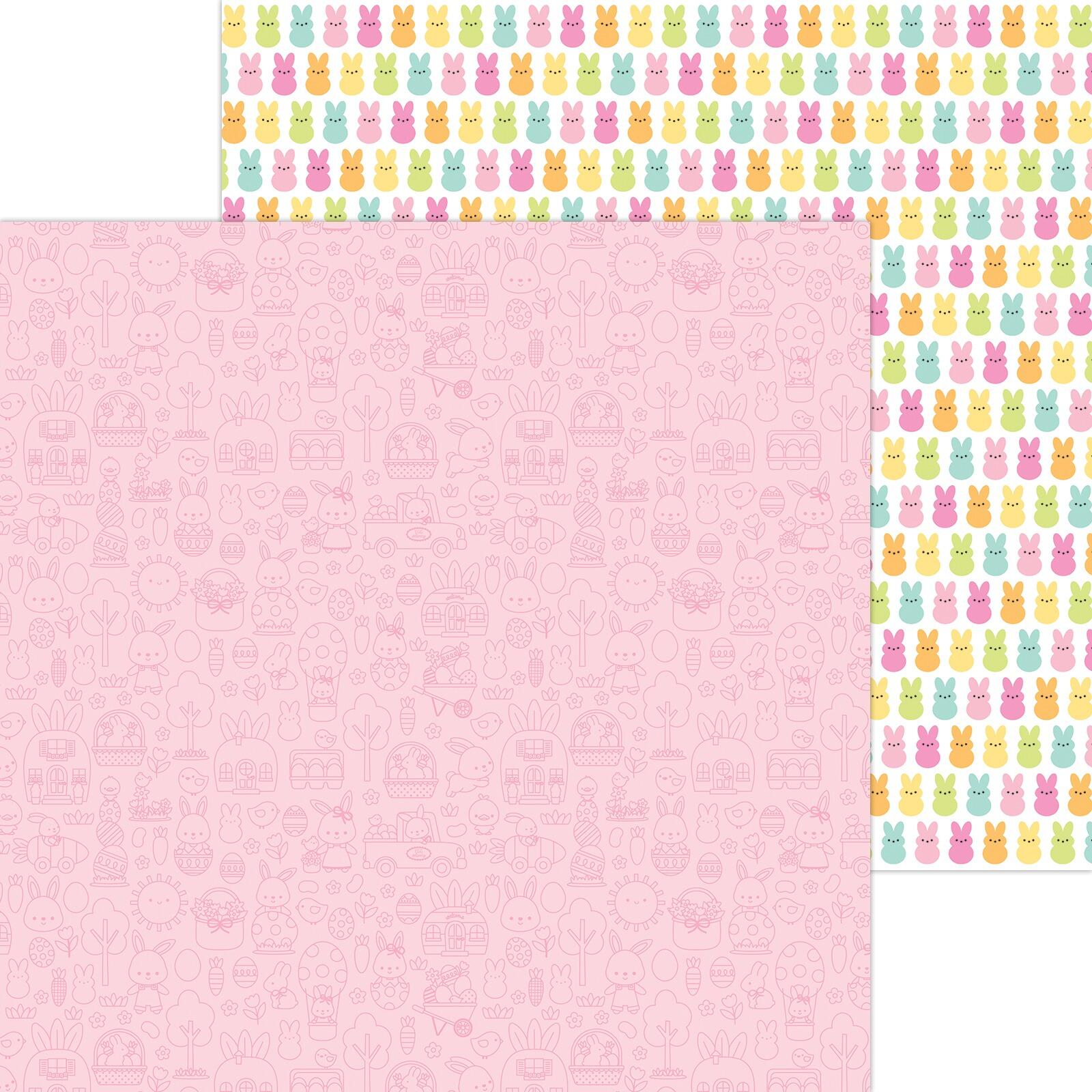 Doodlebug Paper Doodlebug Bunny Hop 12x12 Designer Paper - Everything Easter