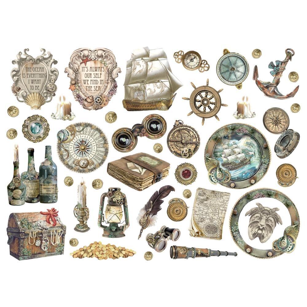 die cuts ships & treasures expanded