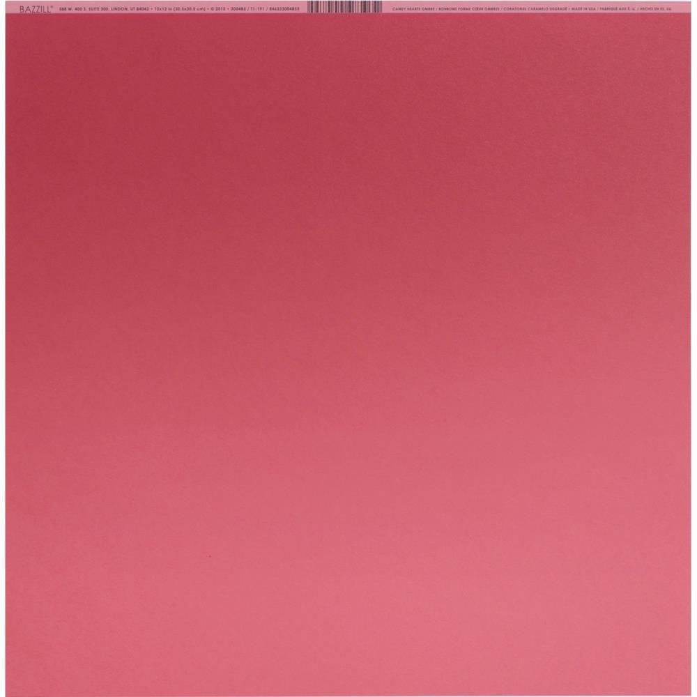 Bazzill 12 x 12 in. Foil Cardstock Light Pink