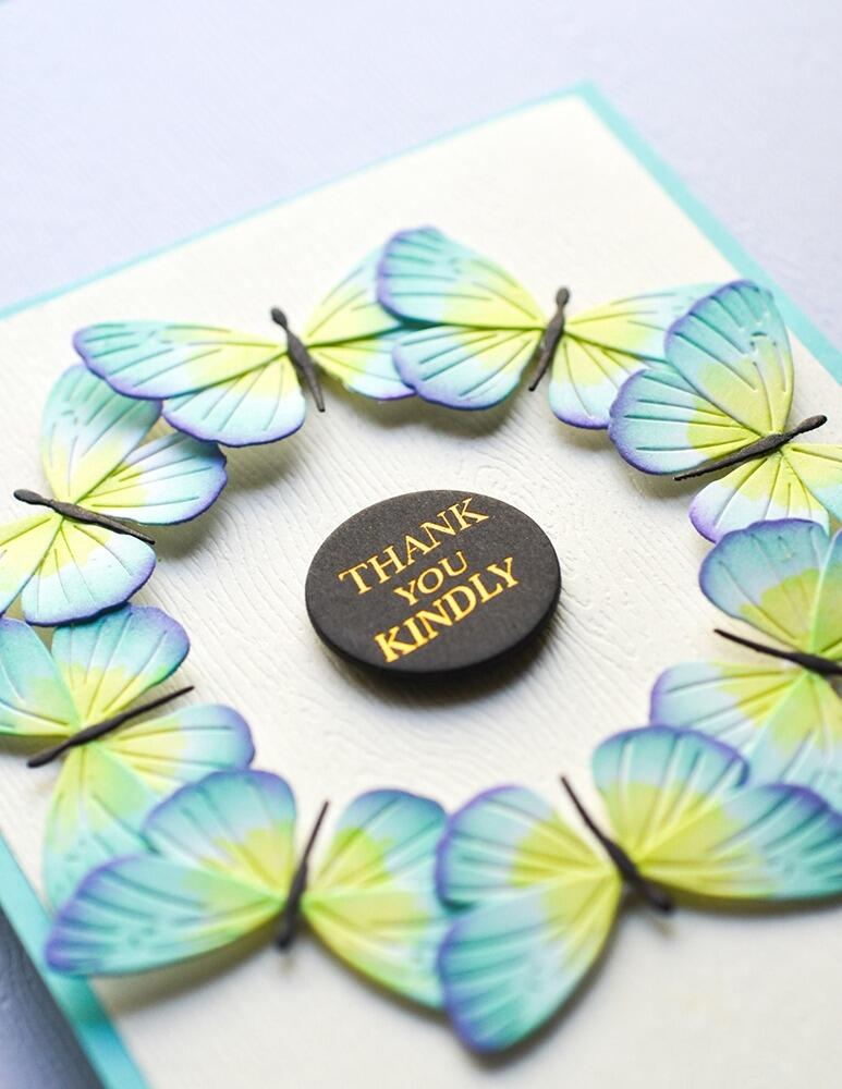 Memory Box - 94771 Exquisite Butterflies craft die