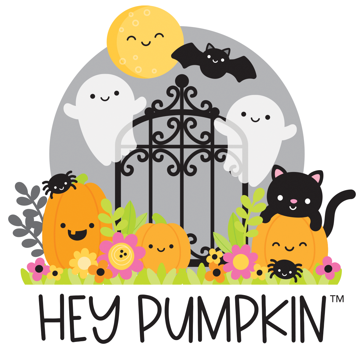 Doodlebug Hey Pumpkin 12x12 Designer Paper Pack - set of 12 papers