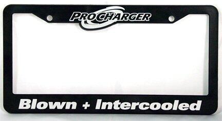 ATI PS002I-002 License Frame "Blown and Intercooled"